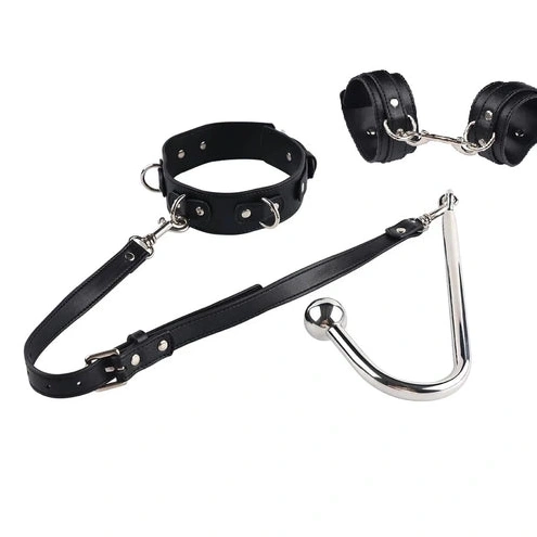 Collar Cuffs Hook Elegant and 5334 with Beaded Anal 0823